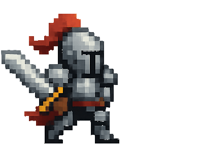 Pixel Art Knight